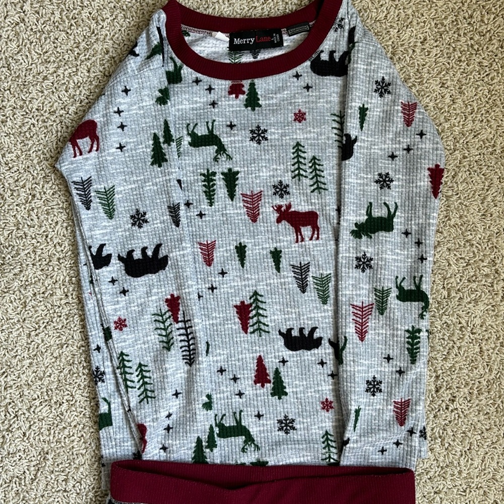 Merry Lane Girls Pajama Set